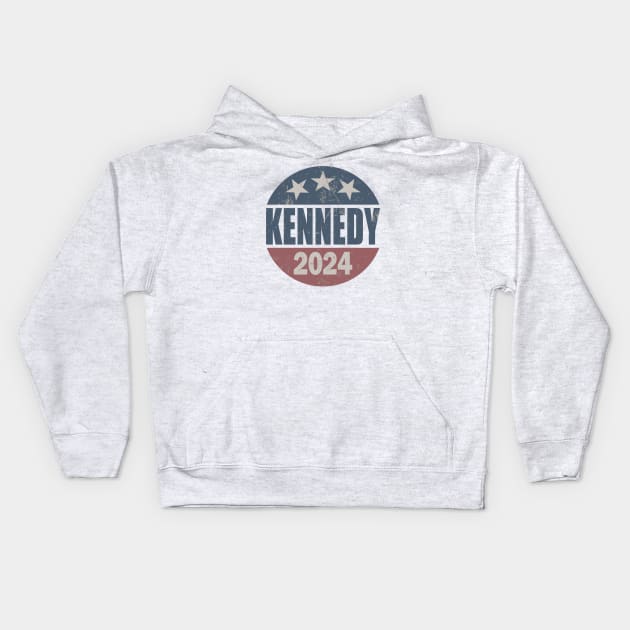 Vintage Kennedy 2024 Kids Hoodie by Etopix